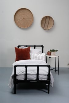 Juniorbed zwart